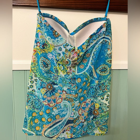 Ralph Lauren One Piece Bathing Suit with Cover Size 4 - Picture 4 of 8